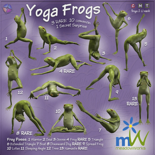 HGE2016 Yoga Frogs Gacha meadowWorks